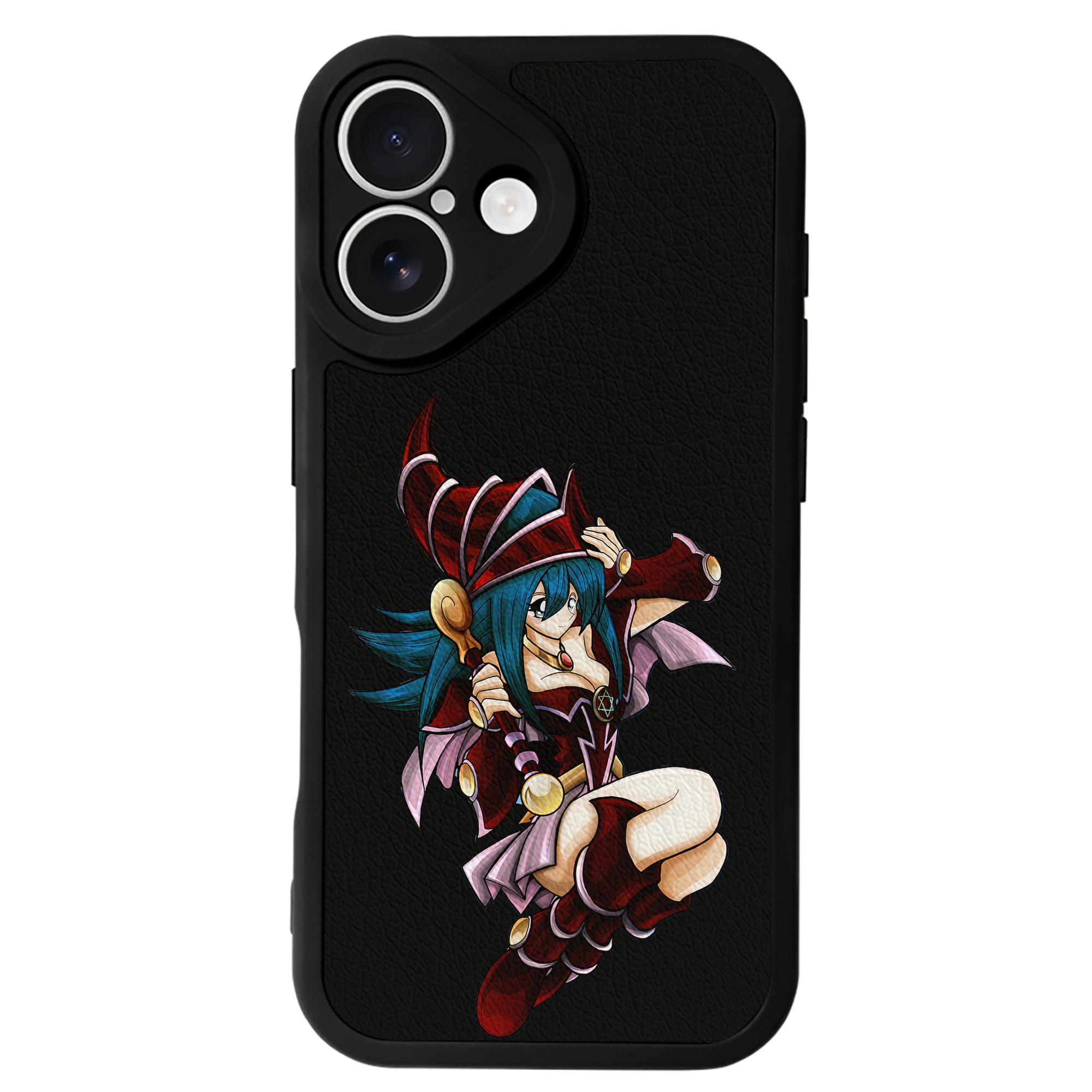 遊☆戯☆王 Yu-Gi-Oh! 【iPhone 16シリーズ対応】シリコンスマホケース（レザー調） 材質：シリコン